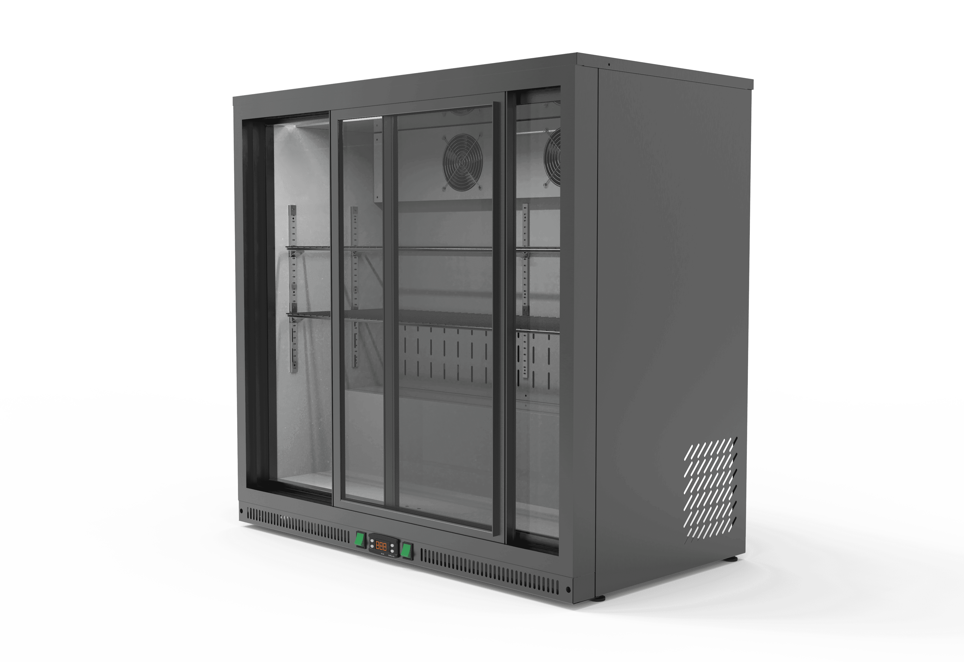 210 Litre Bar Dolabı - Soğutucu - Sürgü Kapılı