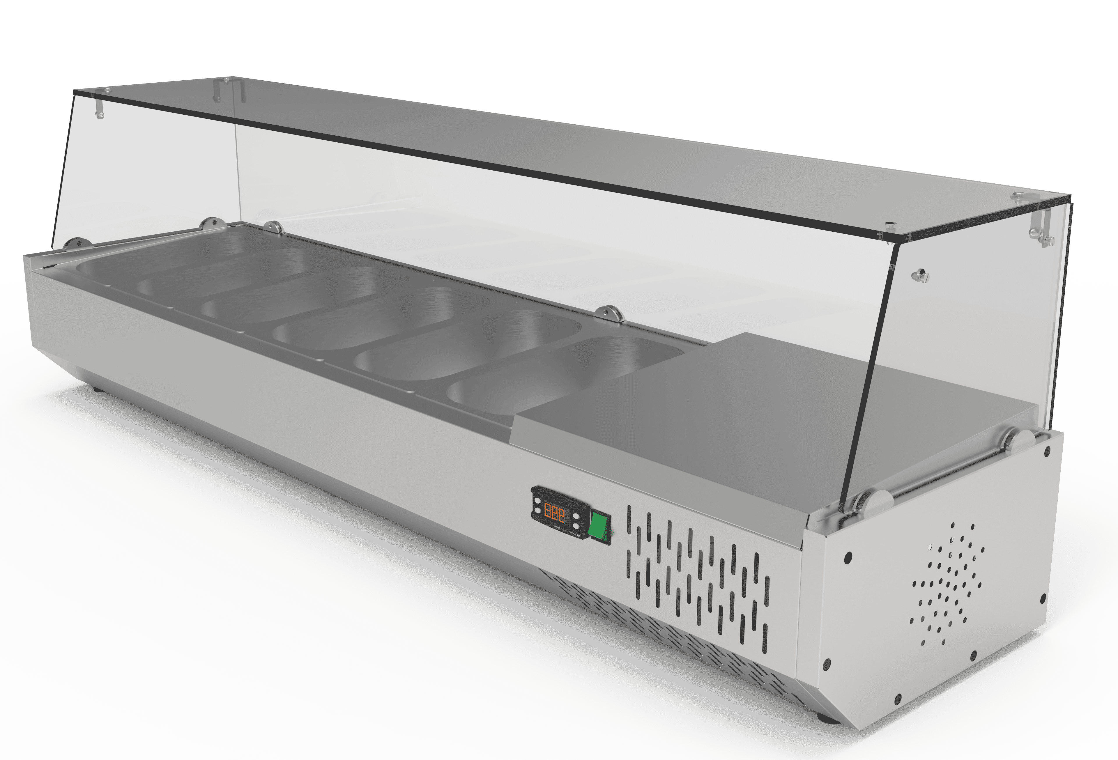 6'lı Teşhir Buzdolabı