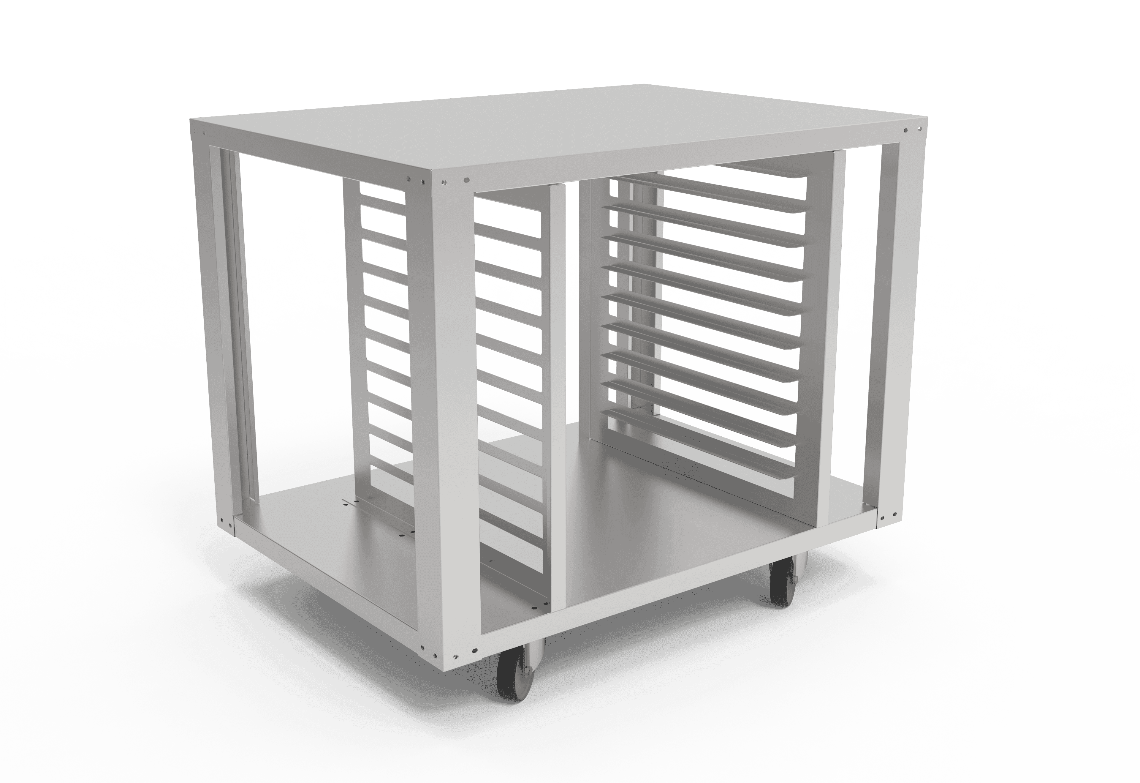 Fırın Alt Standı - 6 Tepsi Kızaklı (40x60)