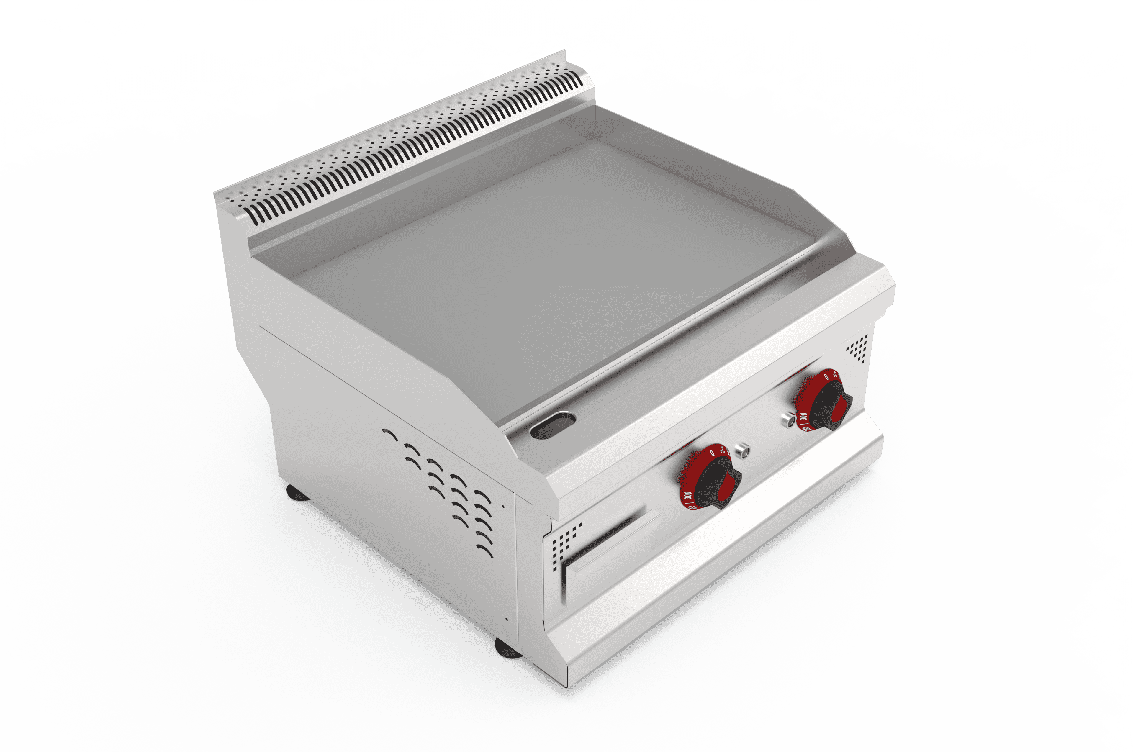 Çift Hazneli Elektrikli Düz Pleyt Izgara