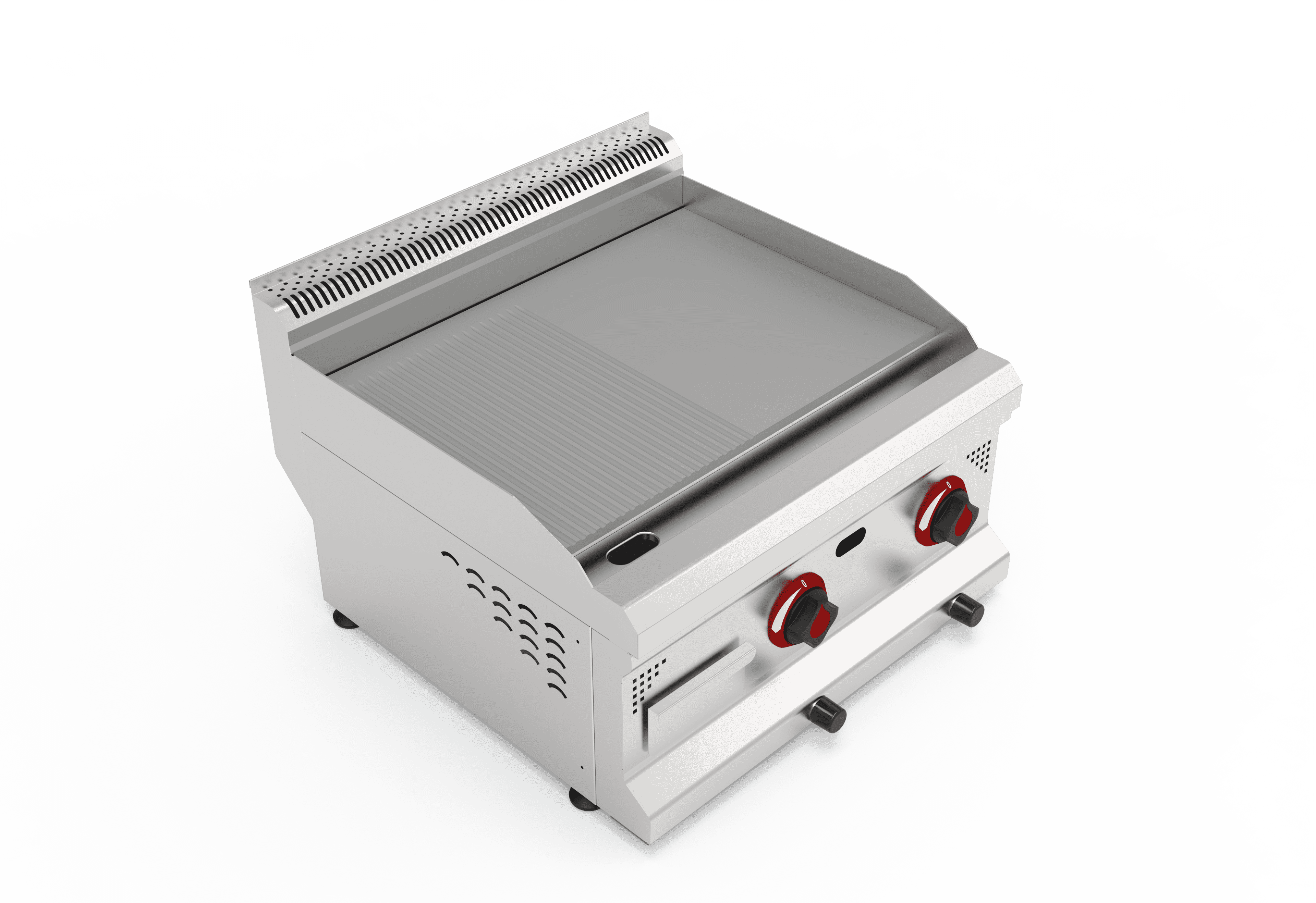 Çift Hazneli Gazlı Yarı Kanallı Izgara