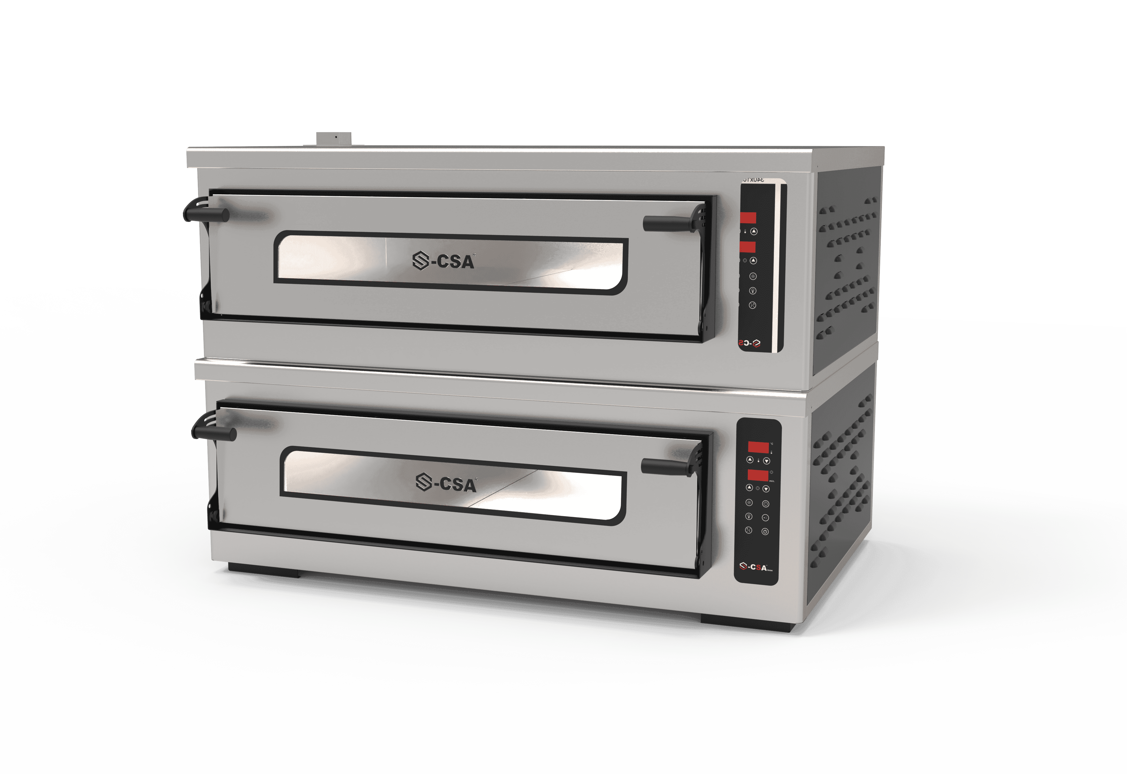 Dijital Pizza Fırını - Çift Katlı 12 Pizza (Ø 30cm)