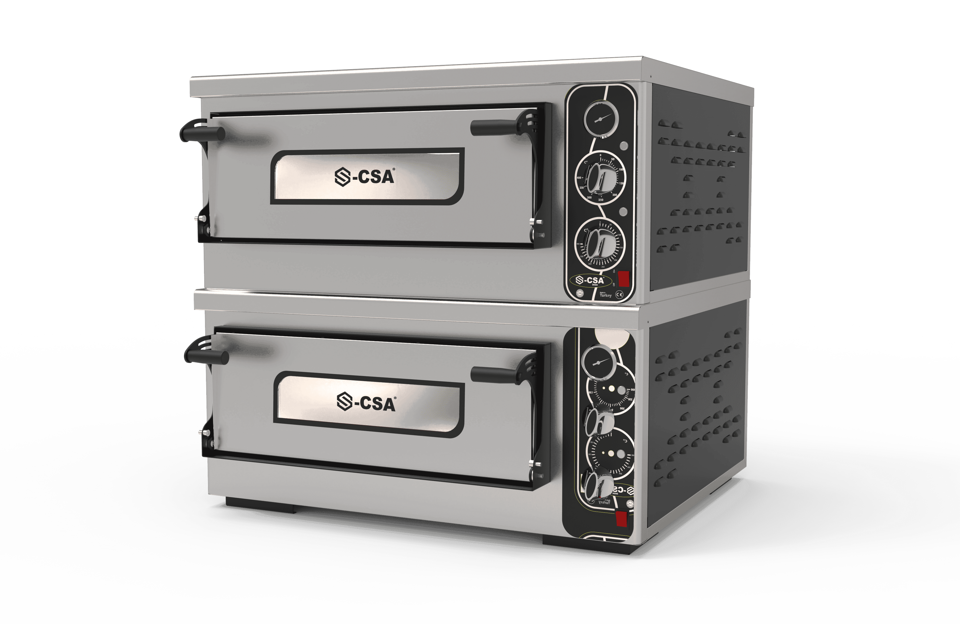 Elektrikli Pizza Fırını - 8 Pizza (Ø 30cm) - Çift Katlı