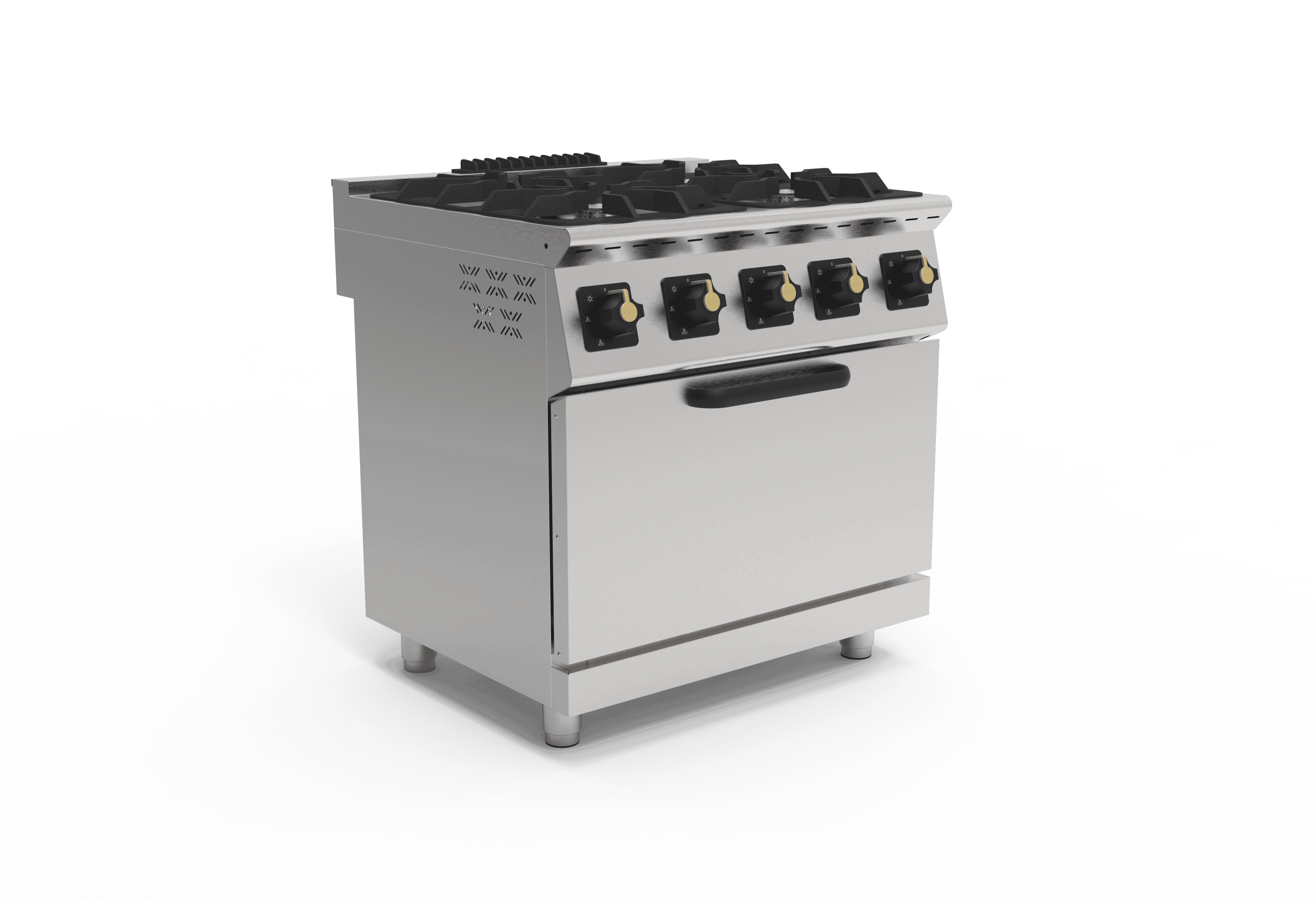 4 Göz Gazlı Kuzine