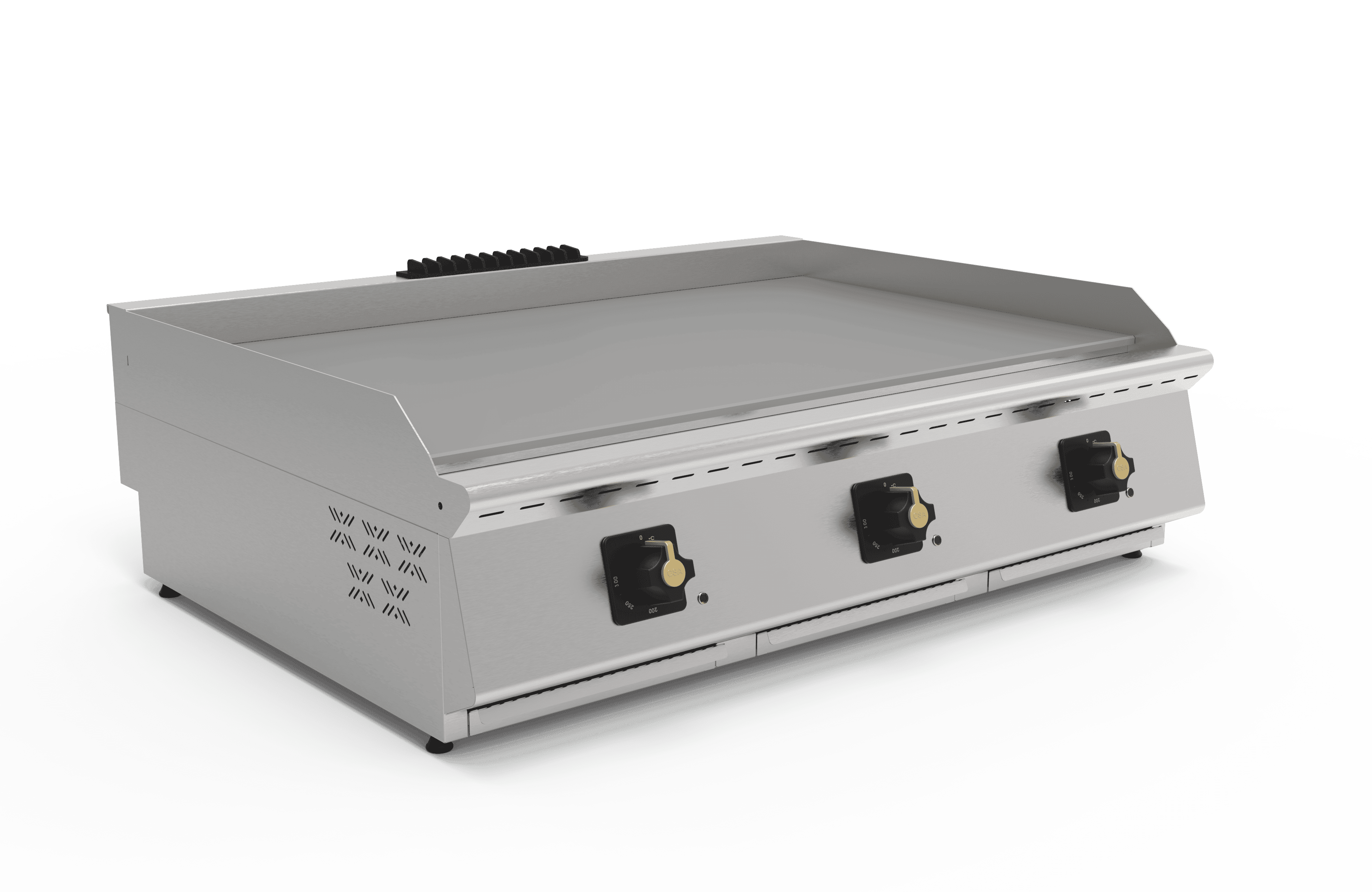 Üç Hazneli Elektrikli Düz Pleyt Izgara