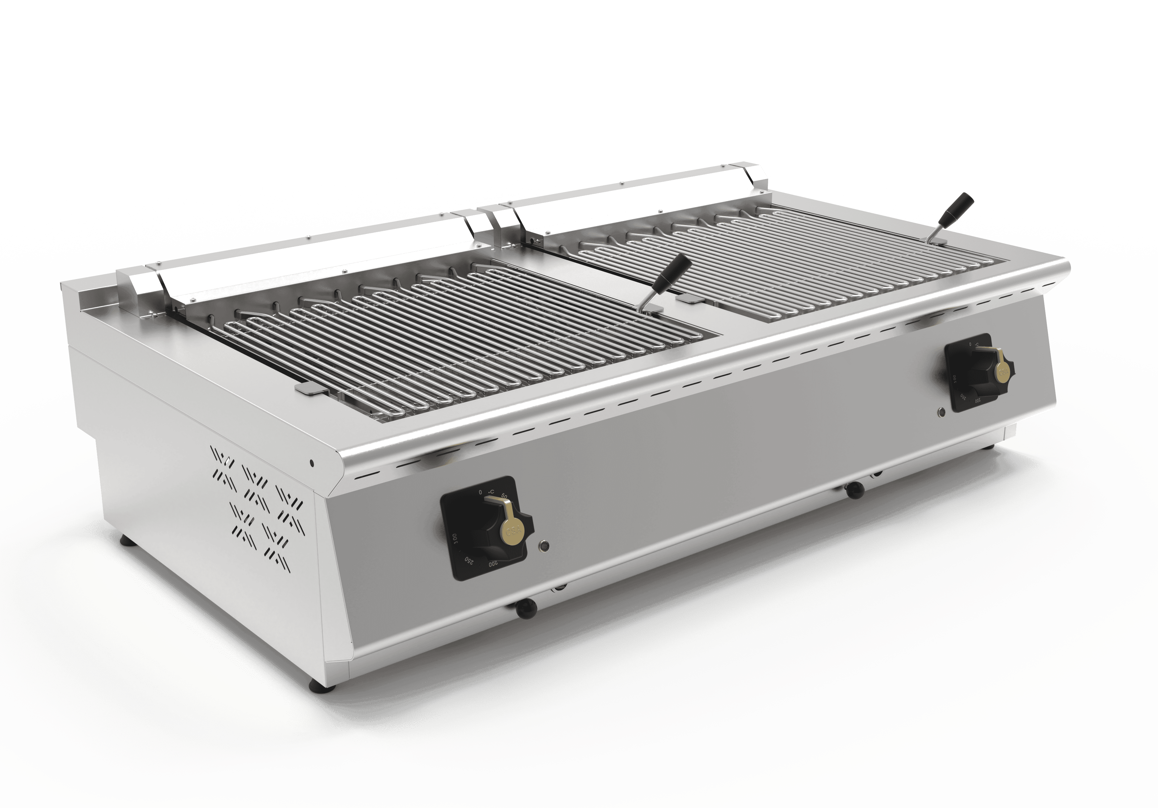 Üç Hazneli Elektrikli Sulu Izgara 