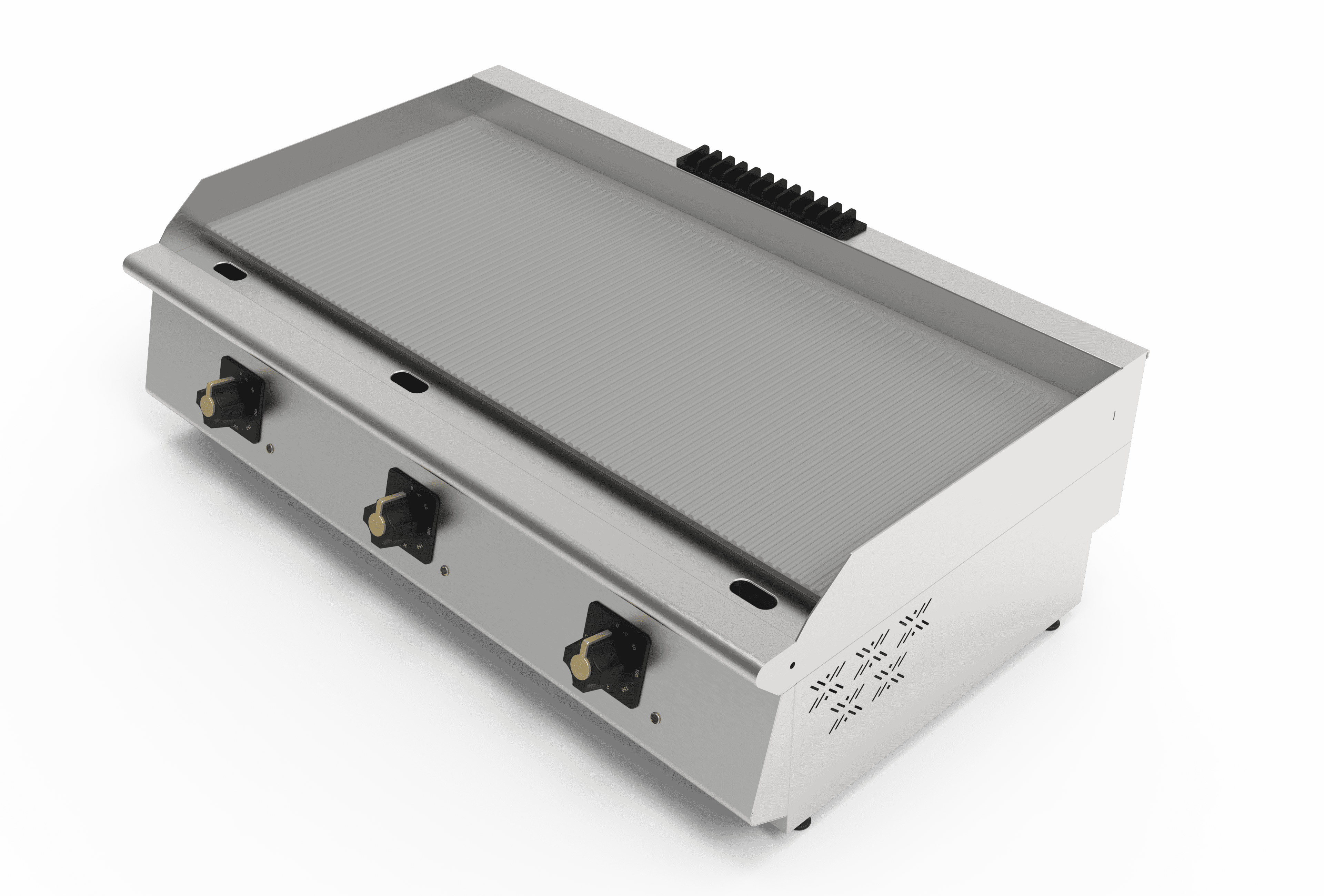 Üç Hazneli Elektrikli Tam Kanallı Izgara