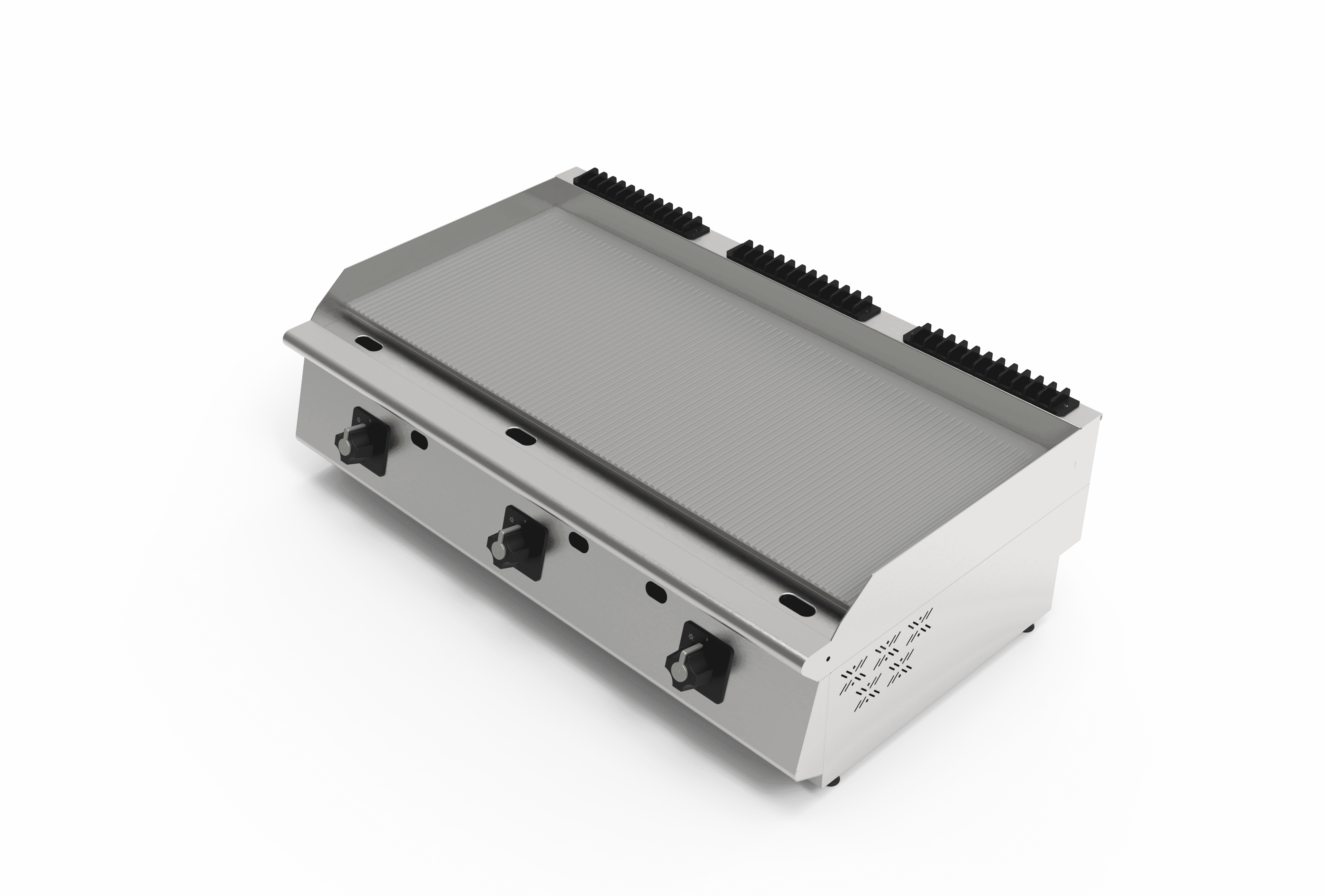 Üç Hazneli Gazlı Tam Kanallı Izgara