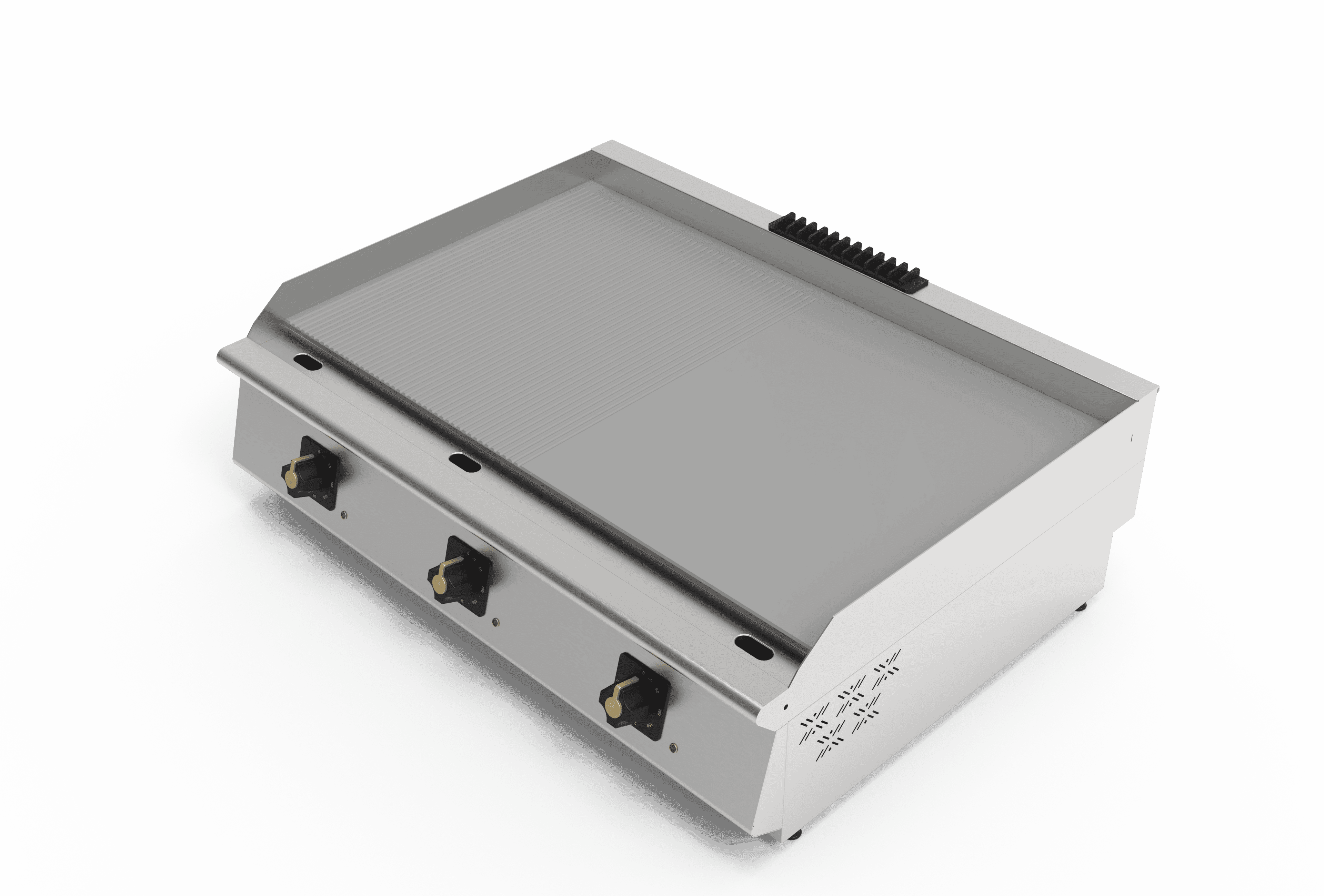 Üç Hazneli Elektrikli Yarı Kanallı Izgara