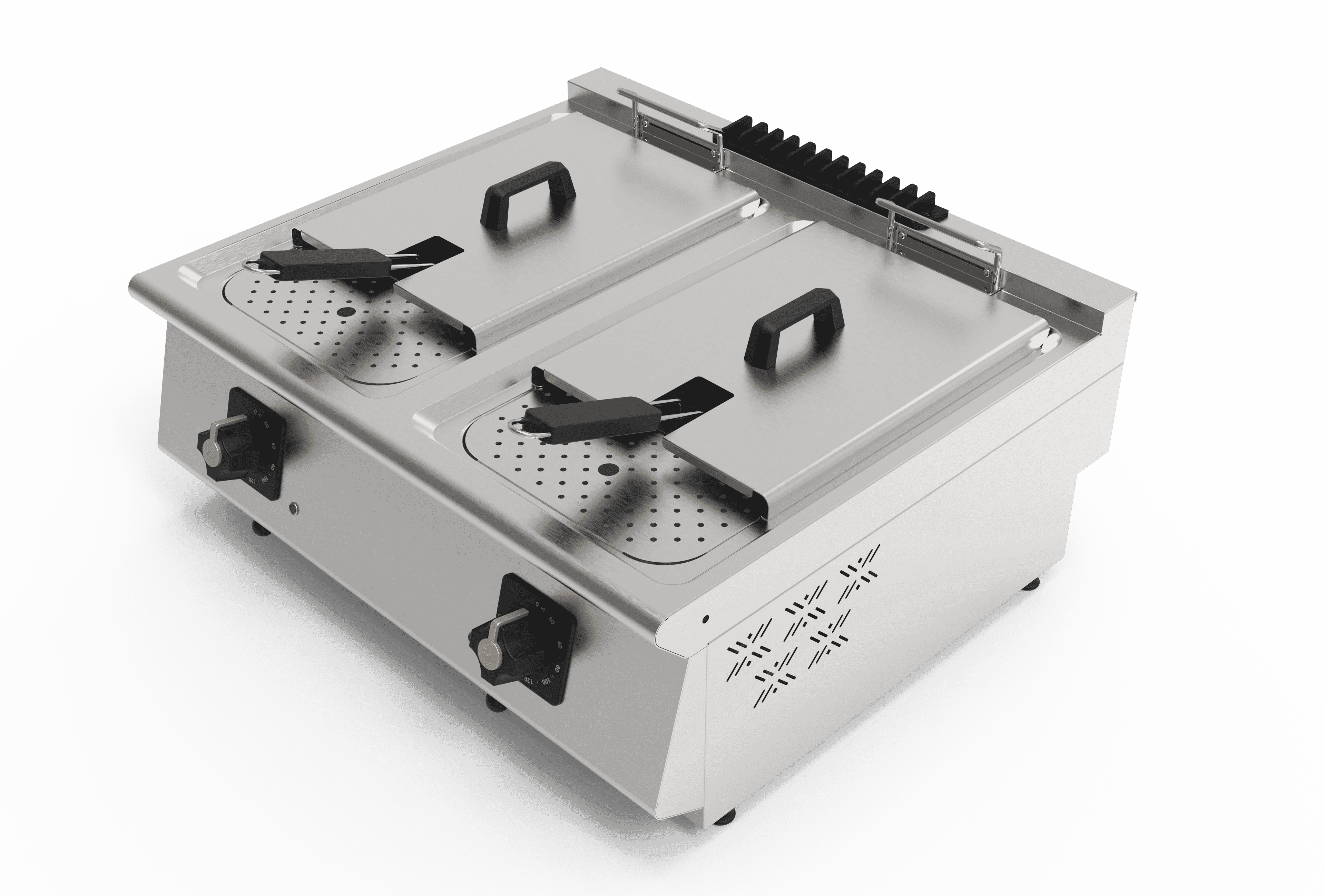 Çift Hazneli Elektrikli Fritöz