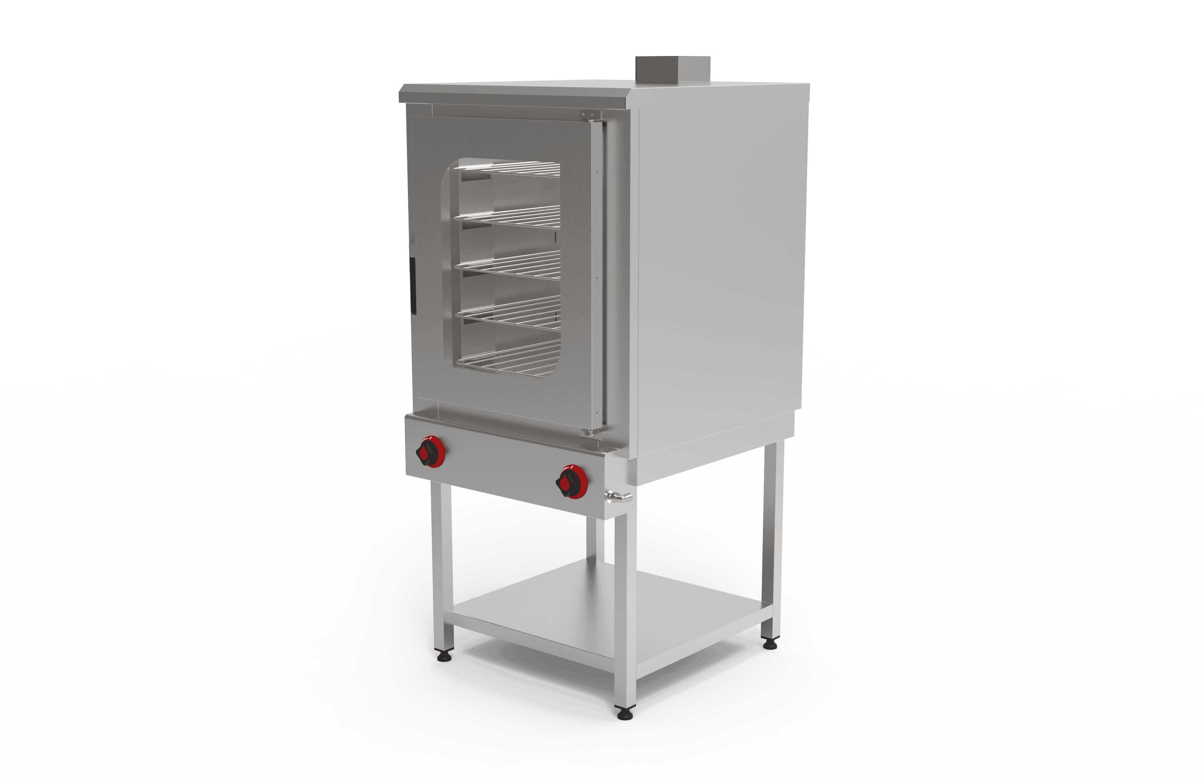 Gazlı Pasta Börek Fırını - 5 Katlı (75x75 cm)